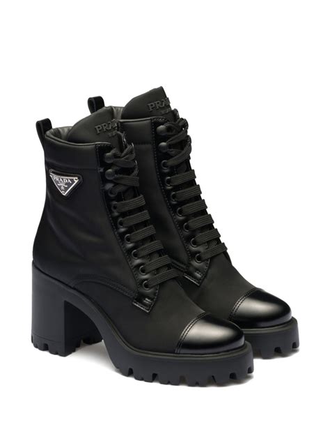 prada logo triangle|prada triangle logo boots.